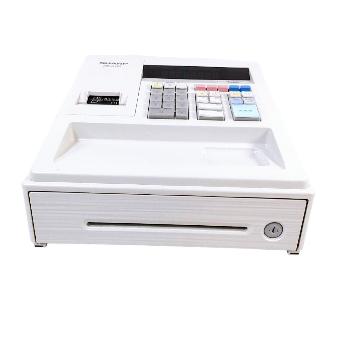 SHARP シャープ 電子レジスタ XE-A147W ホワイト レジ レジスター