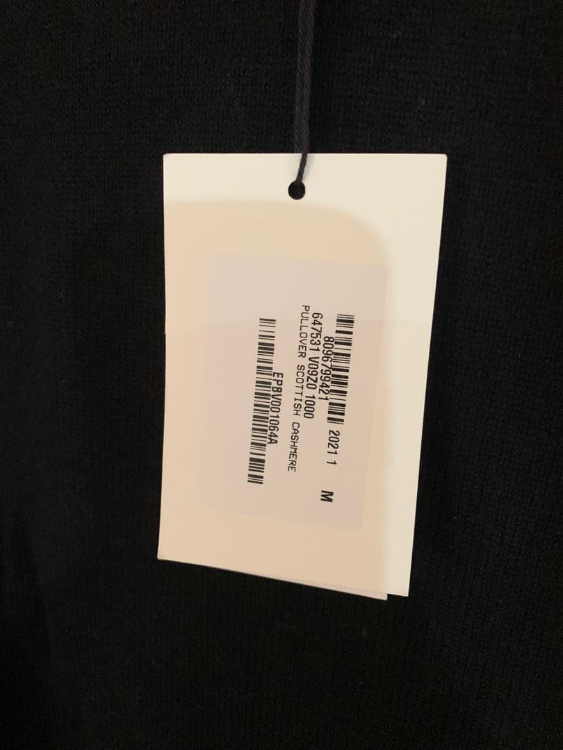 BOTTEGA VENETA ニット セーター　カシミヤ100% Mサイズ 黒