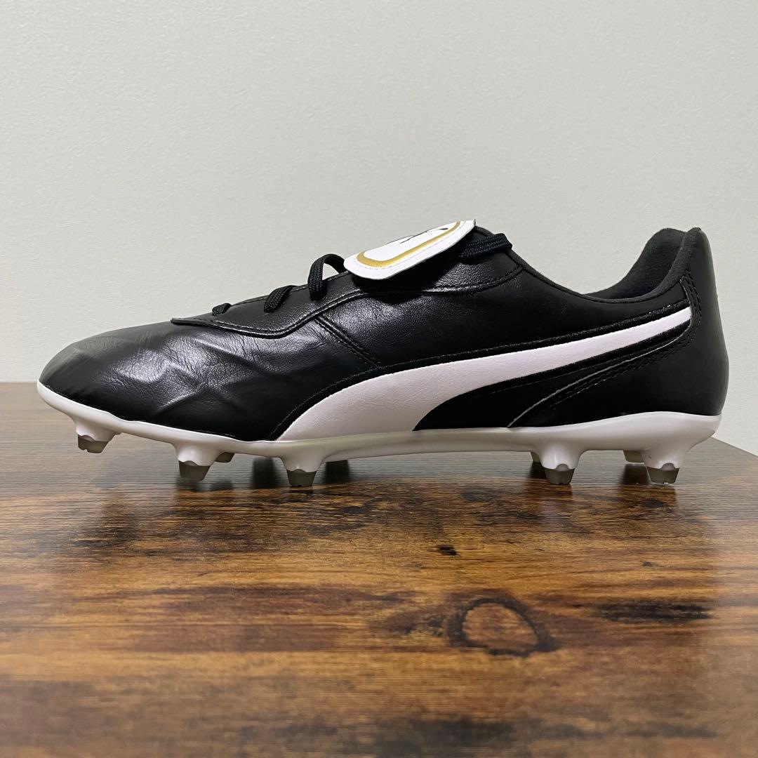 プーマ　プーマキング トップ FG　29cm　ブラック　スパイク　箱タグ無し