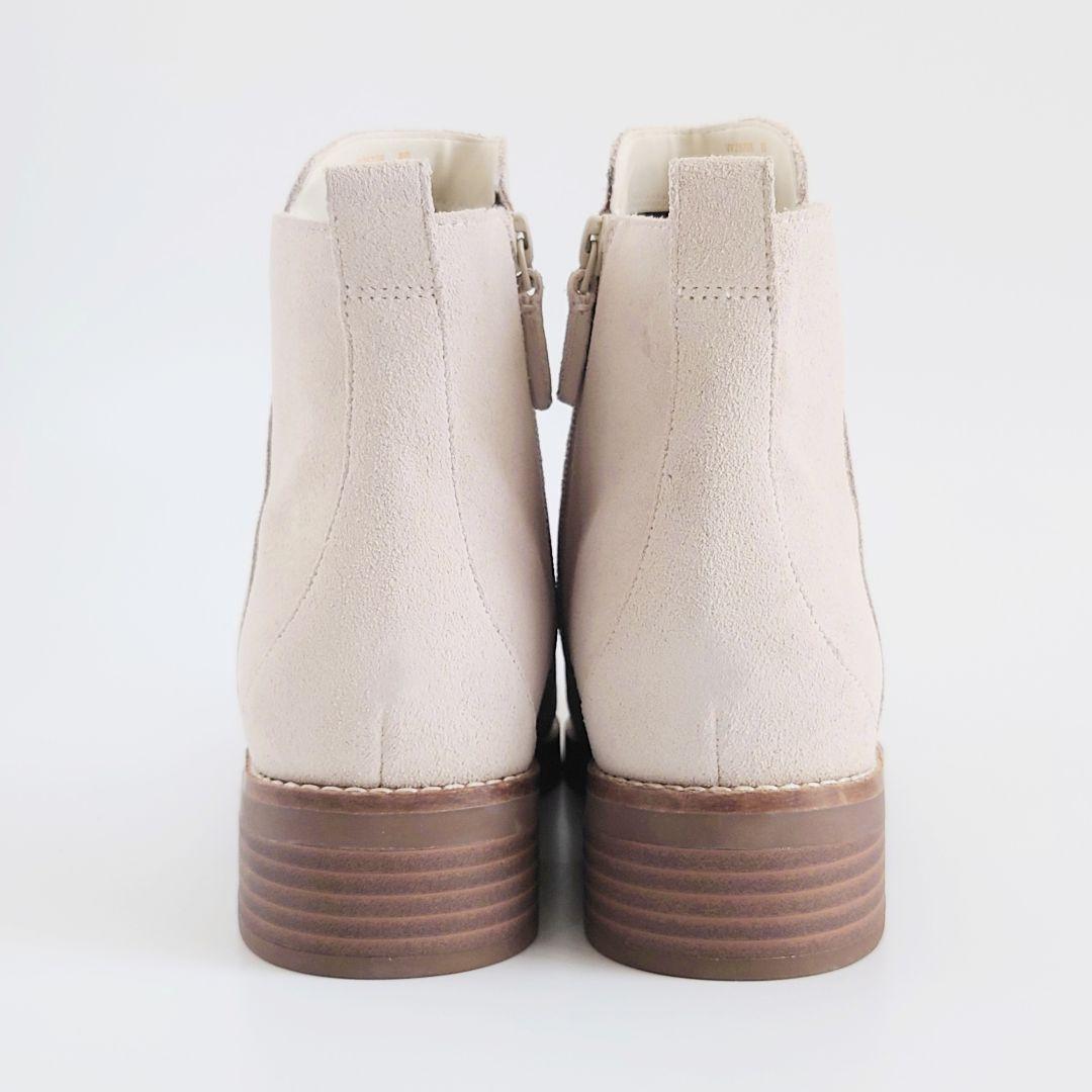 未使用 コールハーン ウォータープルーフ チェルシーブーツ サイドジップ 本革