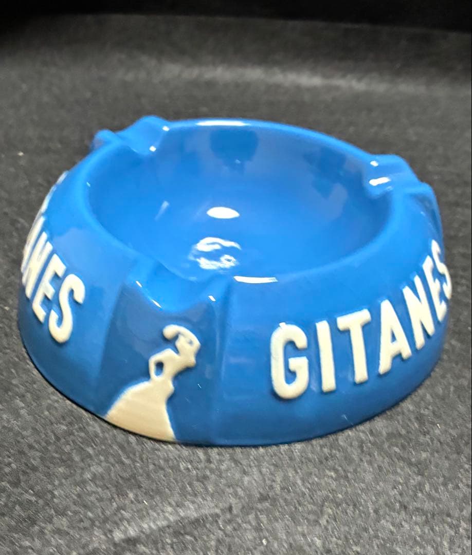 ジタン　たばこ　灰皿　アシュトレイ　蚤の市　ビンテージ