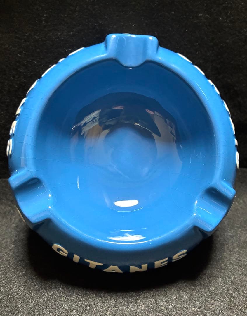 ジタン　たばこ　灰皿　アシュトレイ　蚤の市　ビンテージ