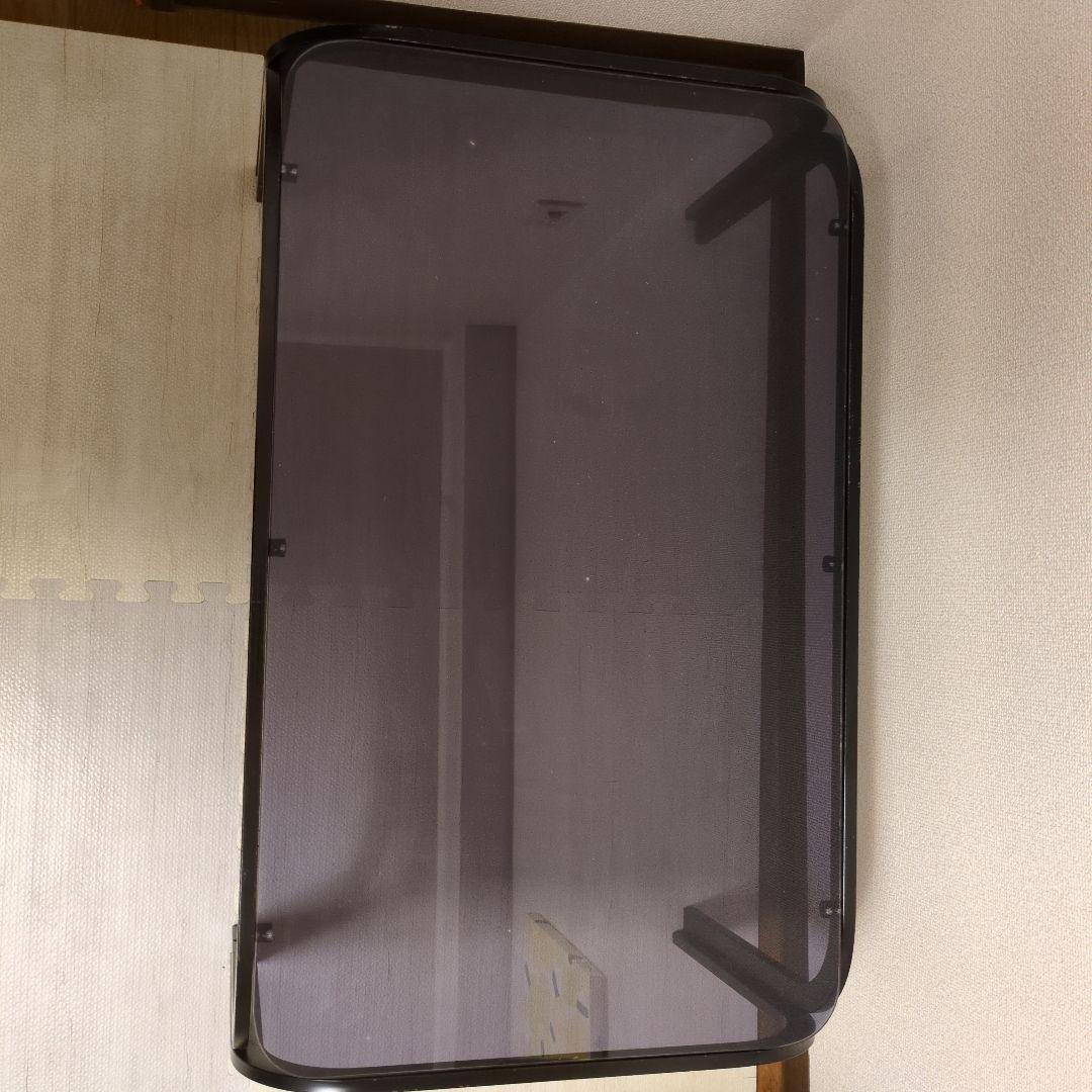 ガラス天板　ローテーブル ミッドセンチュリー　80's 昭和レトロ90's