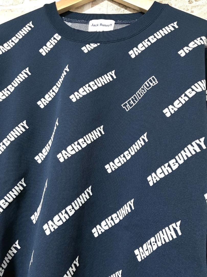 【フォロー割】新品タグ付 ジャックバニー メンズ プルオーバーセーター サイズ6