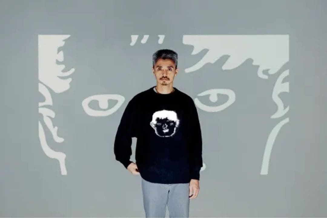 NEMES × POWER HOUSE 1968 ニット つげ義春 ブラック