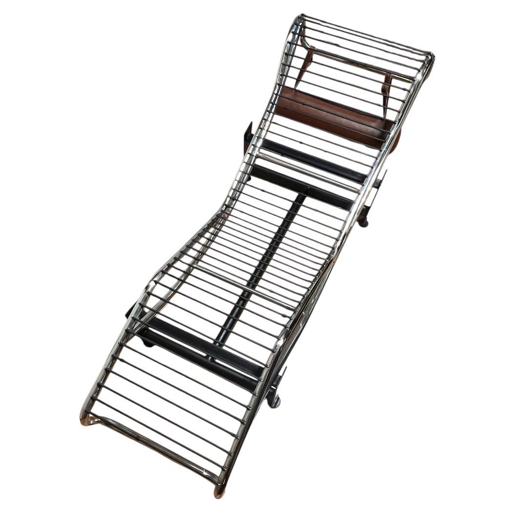 Le Corbusier LC4 シェーズロング 牛革カウスキン 1人掛けソファ