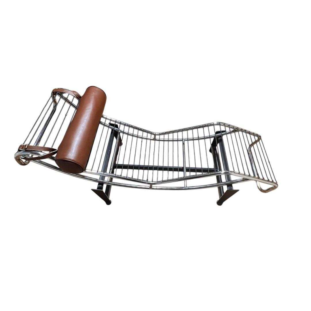 Le Corbusier LC4 シェーズロング 牛革カウスキン 1人掛けソファ