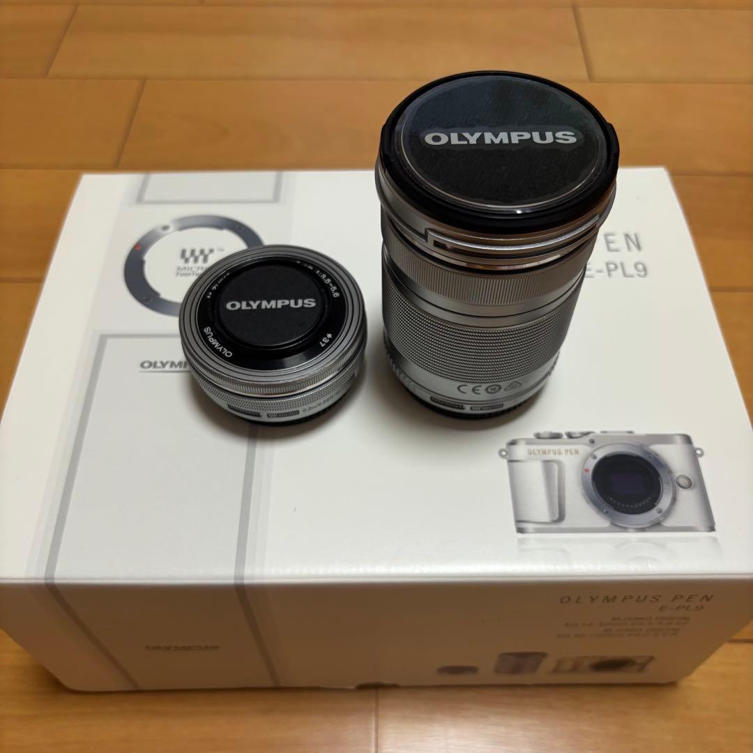 オリンパス OLYMPUS PEN E-PL9 本体レンズセット 美品