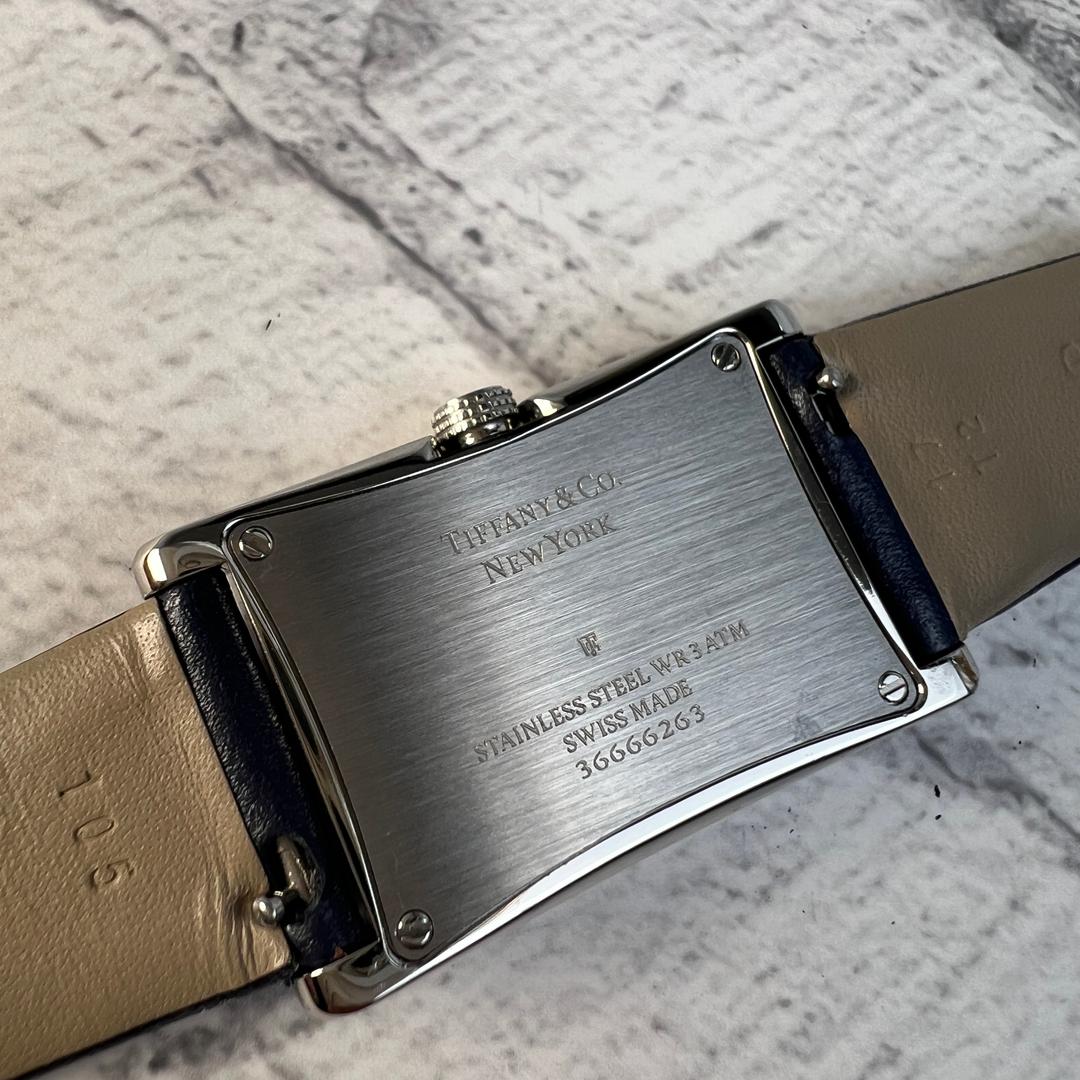 【最終処分SALE】TIFFANY イーストウエストミ二時計A-9221