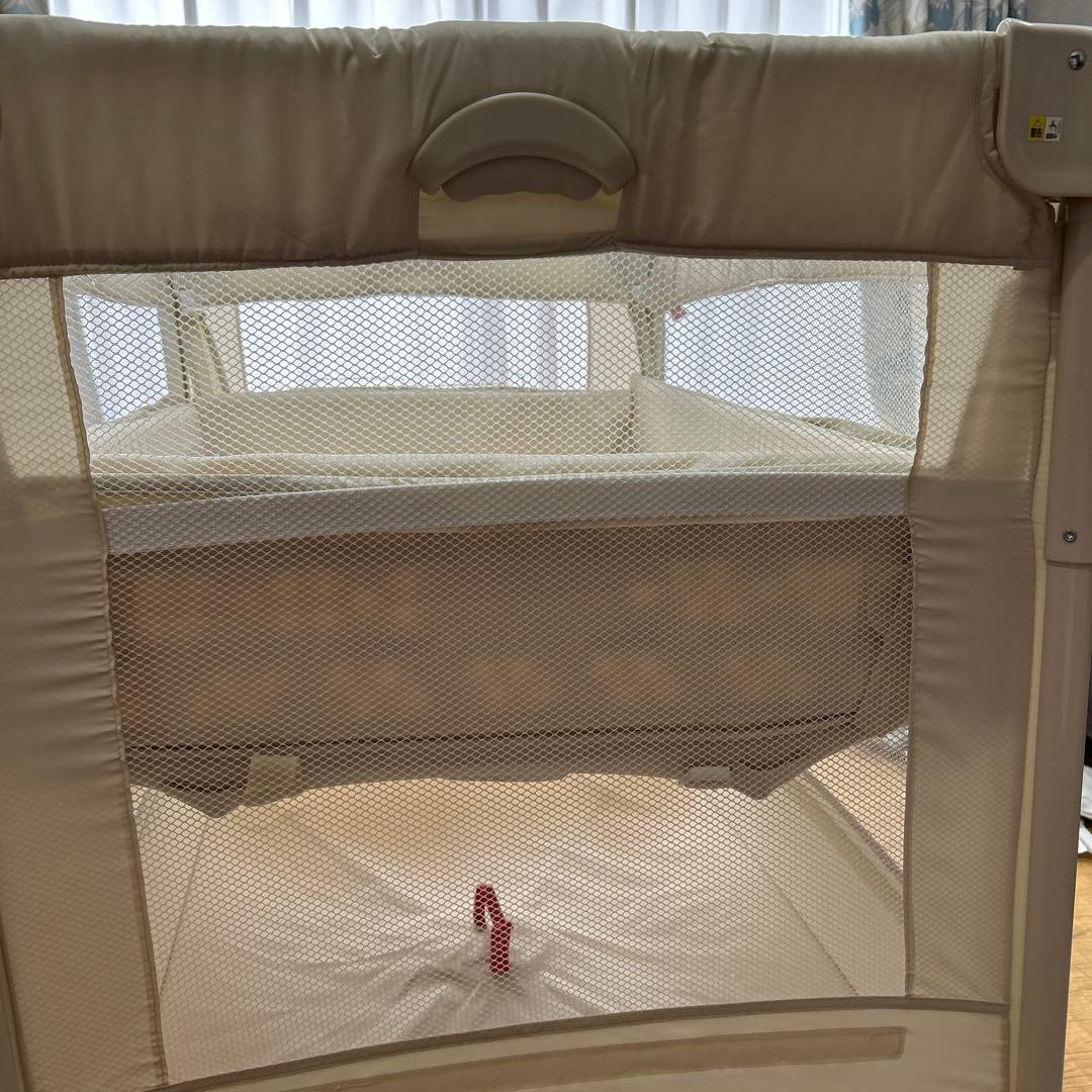 Aprica アップリカ ココネルエアー ベージュ ベビーベッド