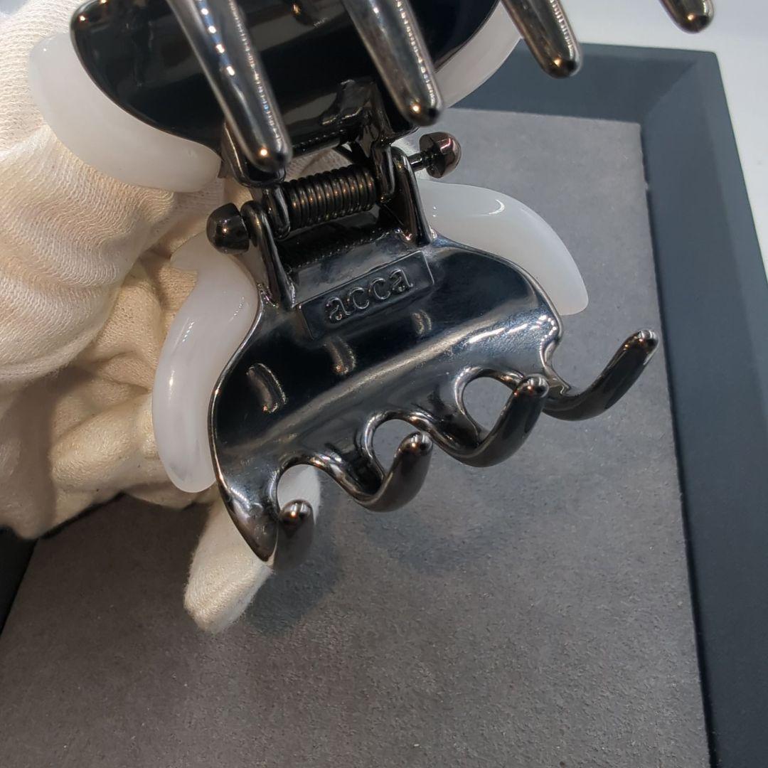 美品 acca アッカ ヘアクリップ ヘアピン ローズ 薔薇 フラワー