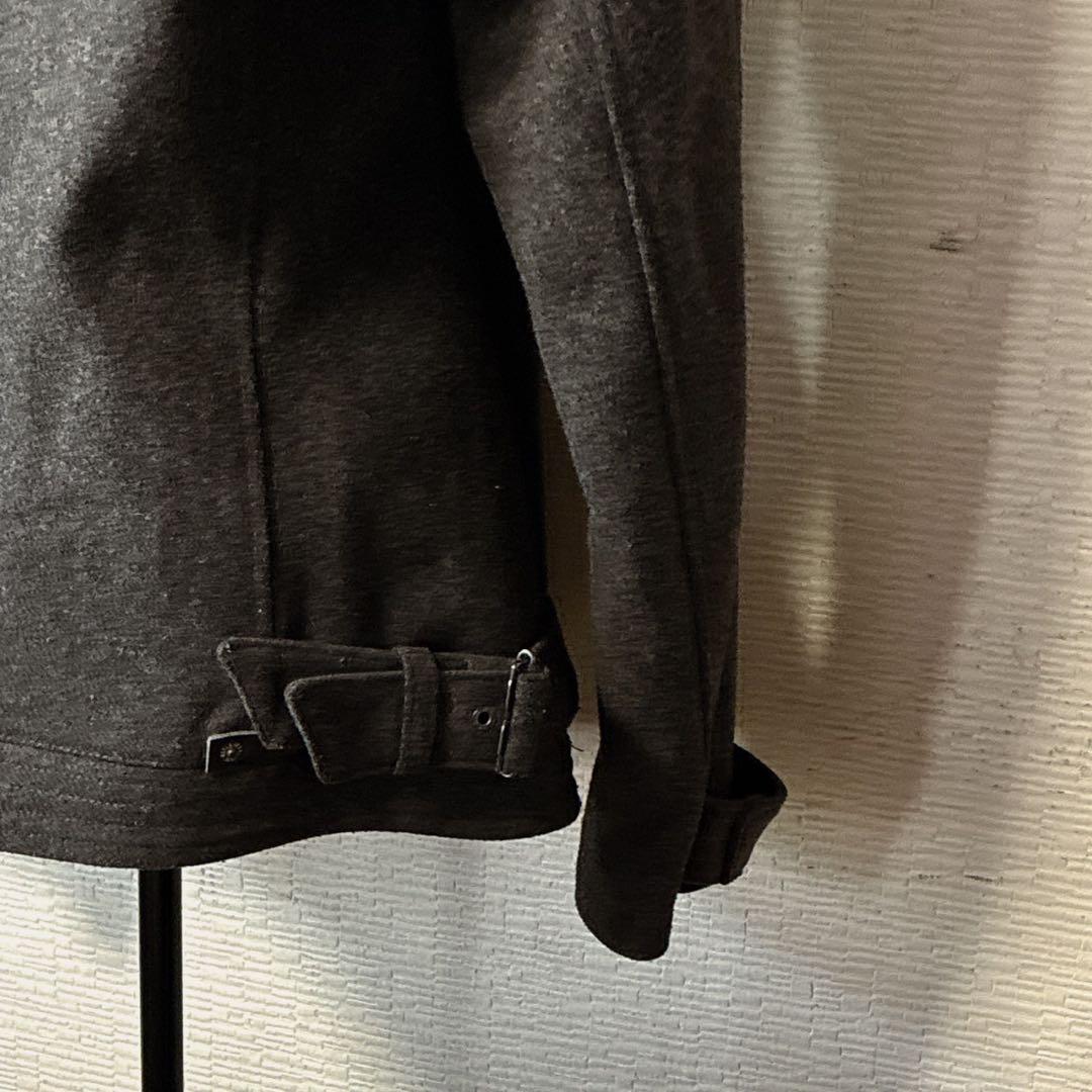 美品 PPFM ナポレオンジャケット M ブラック ウール混 ミリタリーコート