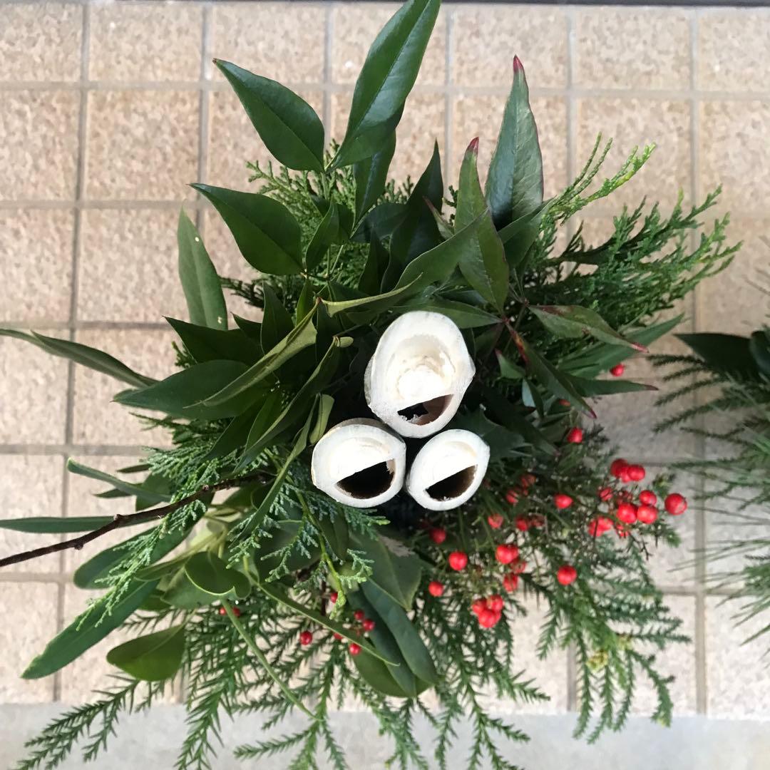 門松　正月　左右一対 (2つ) 飾り付け素材同梱