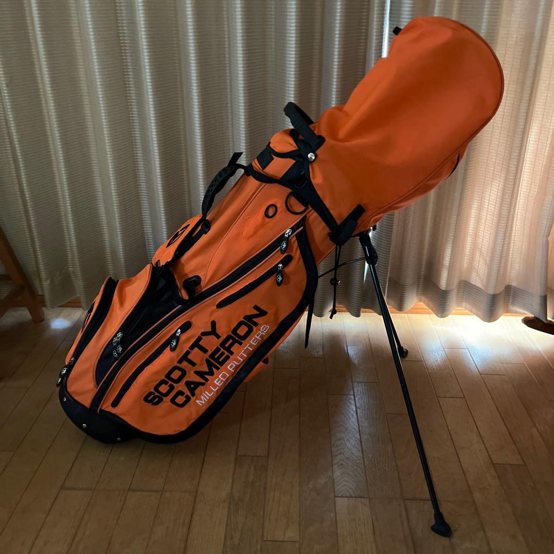 SCOTTY CAMERON MILLENNIUM スタンドバッグ オレンジ