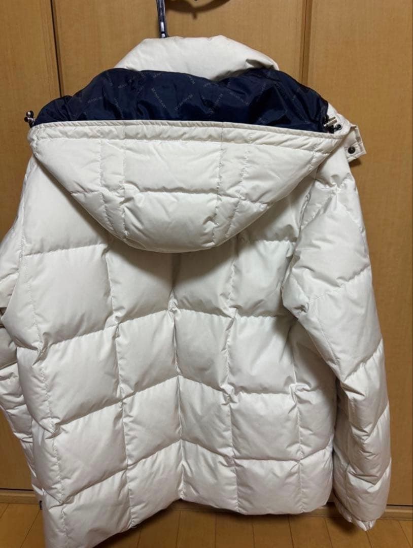 BEAMS メンズダウンジャケット　Lサイズ　ホワイト　【美品】