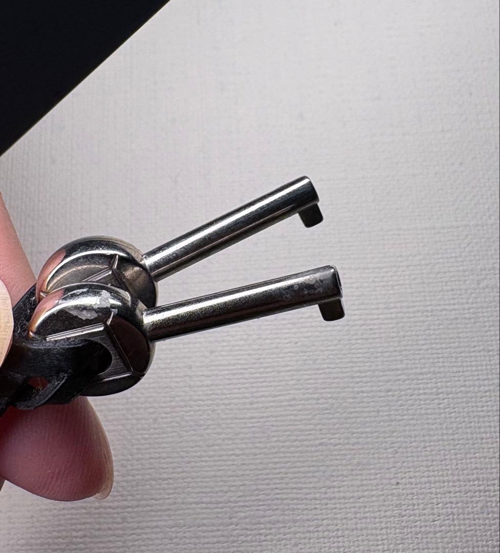 Cartier ブラック レザー ブリーフケース　ビジネスバッグ