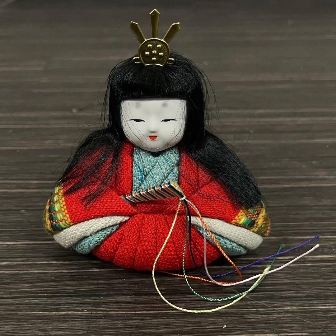 ◯北海道伝統美術工芸村　優佳良織工芸館　ユーカラ織　雛人形　外箱あり　M6