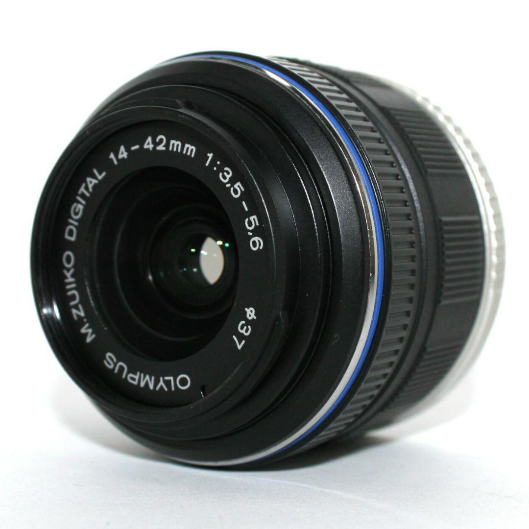 OLYMPUS M.ZUIKO 14-42mm Ⅱ レンズ ブラック✨完動品✨