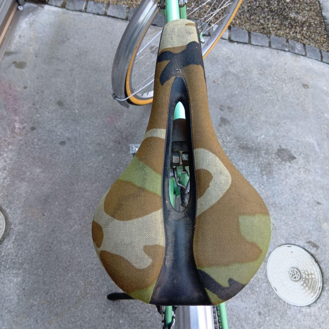 埼玉南部直接引取限定！当時物ランドナー　ビンテージ　Wレバー　チェレステ