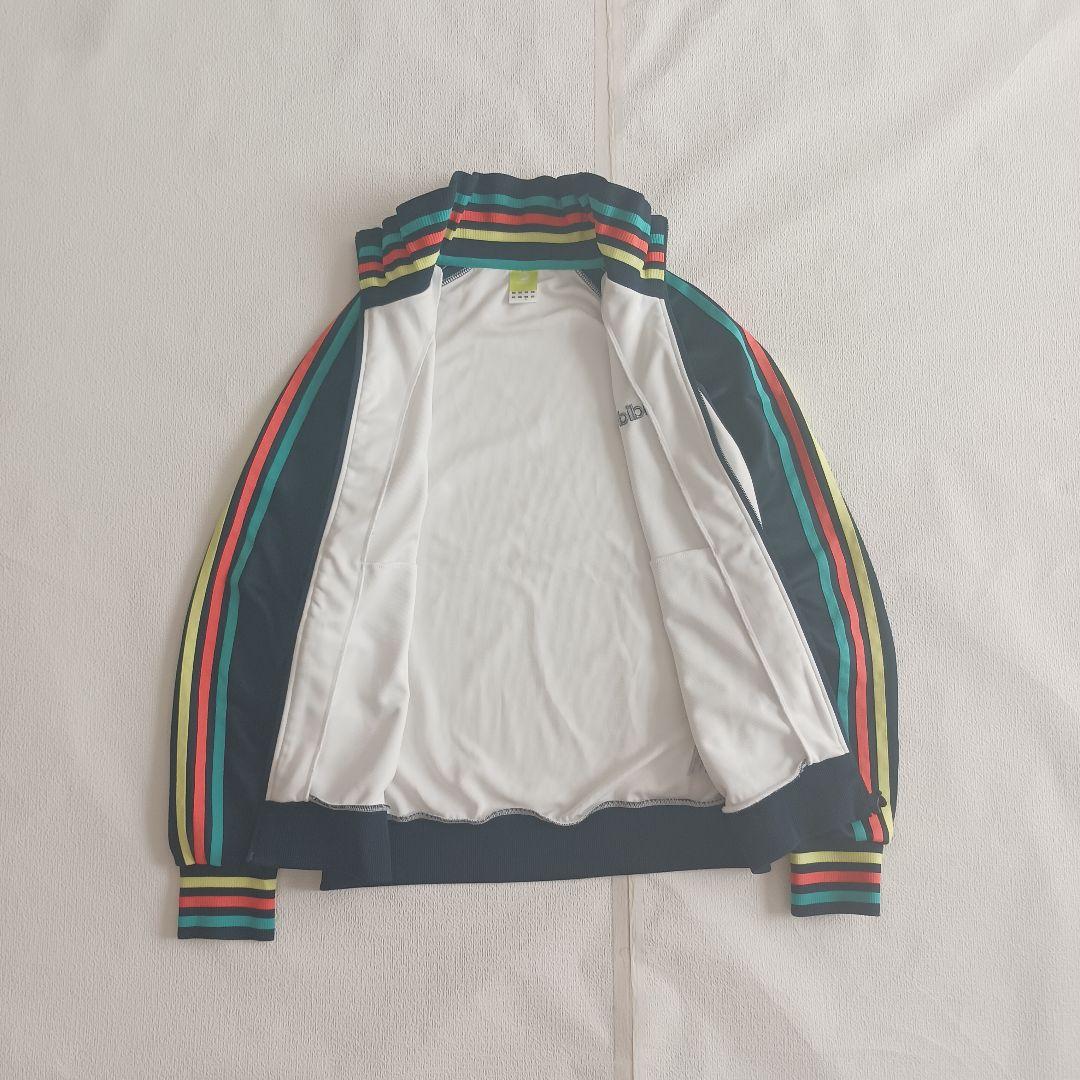 希少✨アディダス あのちゃん着用 同型 セットアップ ジャージ 白紺 L