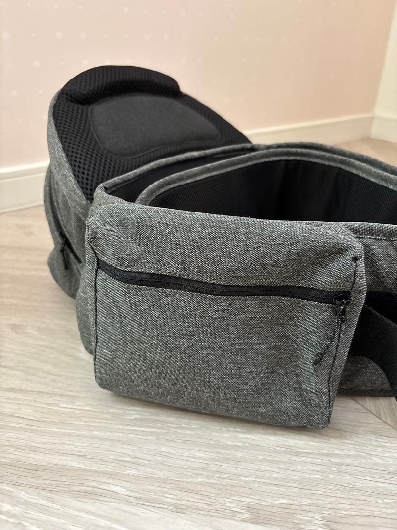 【新品未使用】ポルバン アドバンス ヒップシート メランジグレー