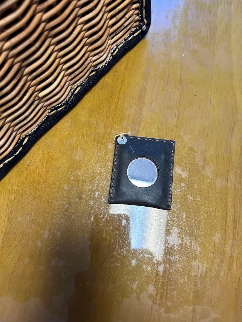 エバゴス　ebagos トートバッグ　ネイビー　キャンバス切替　 ※8日まで値下