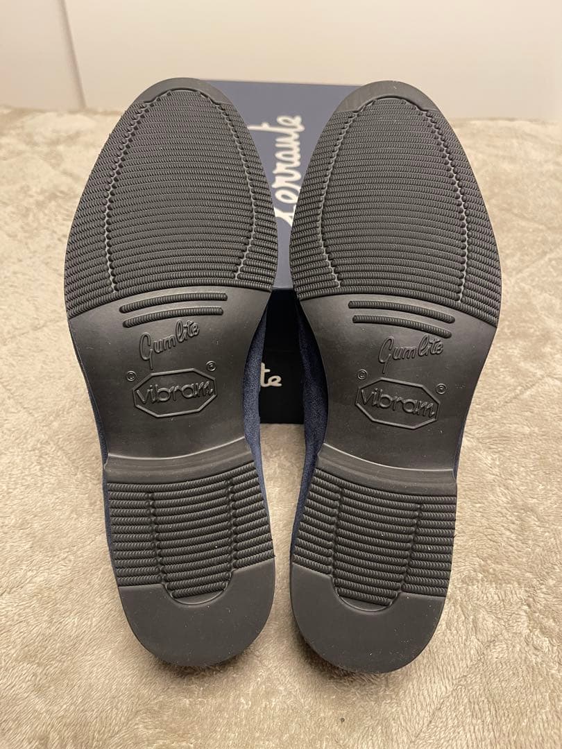 FERRANTE スェードローファー　サイズ7 1/2