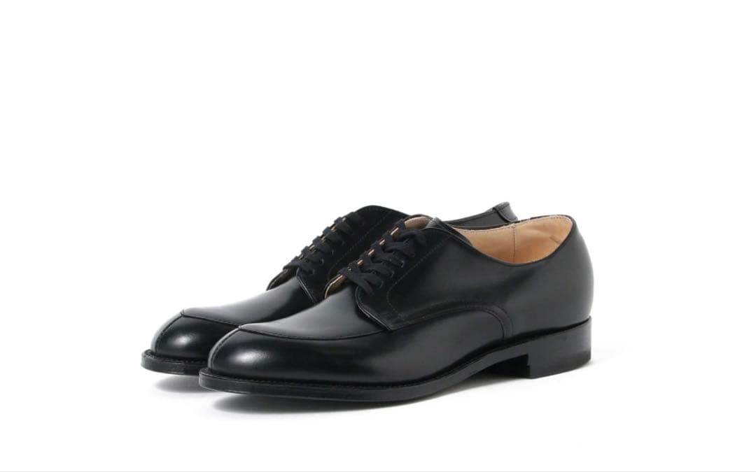 Alden オールデン Vチップ ブラックカーフ US7D BEAMS