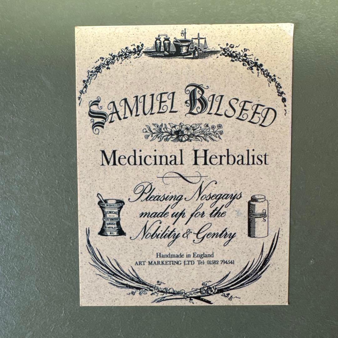 イングランド製　木製ボックス