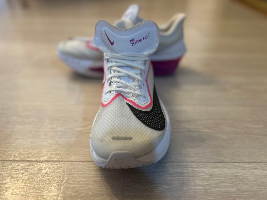 Nike Zoom Fly 6 サイズ27.5cm ホワイト/ブラック/ピンク