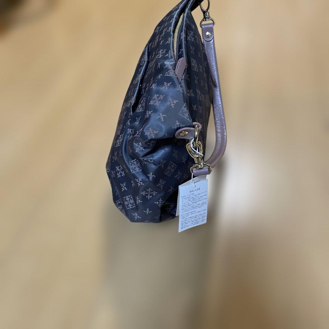 russet 2wayバッグ　グレー・ピンク