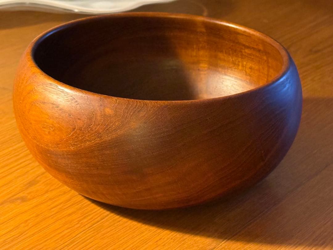 カイボイスン　チーク　ボウル　Kay Bojesen デンマーク ビンテージ