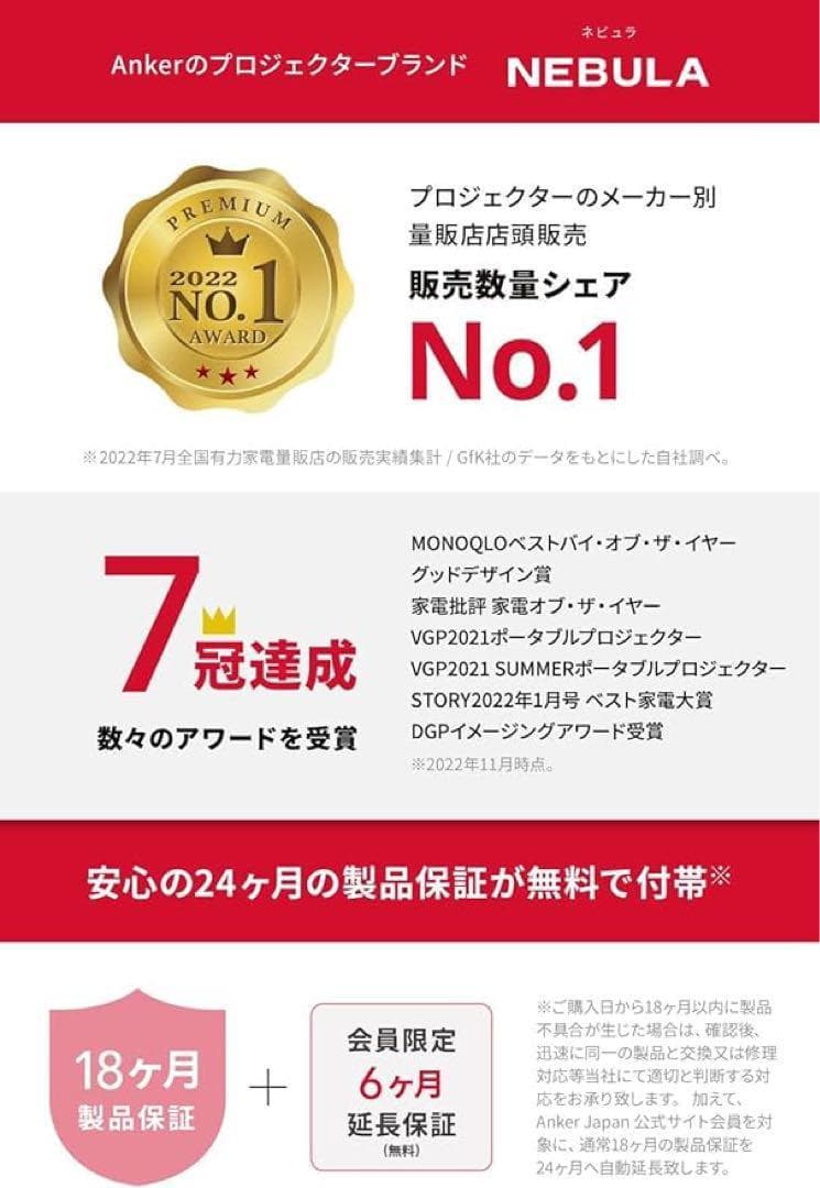 ✨ Anker Nebula (ネビュラ) Capsule 3 Laser