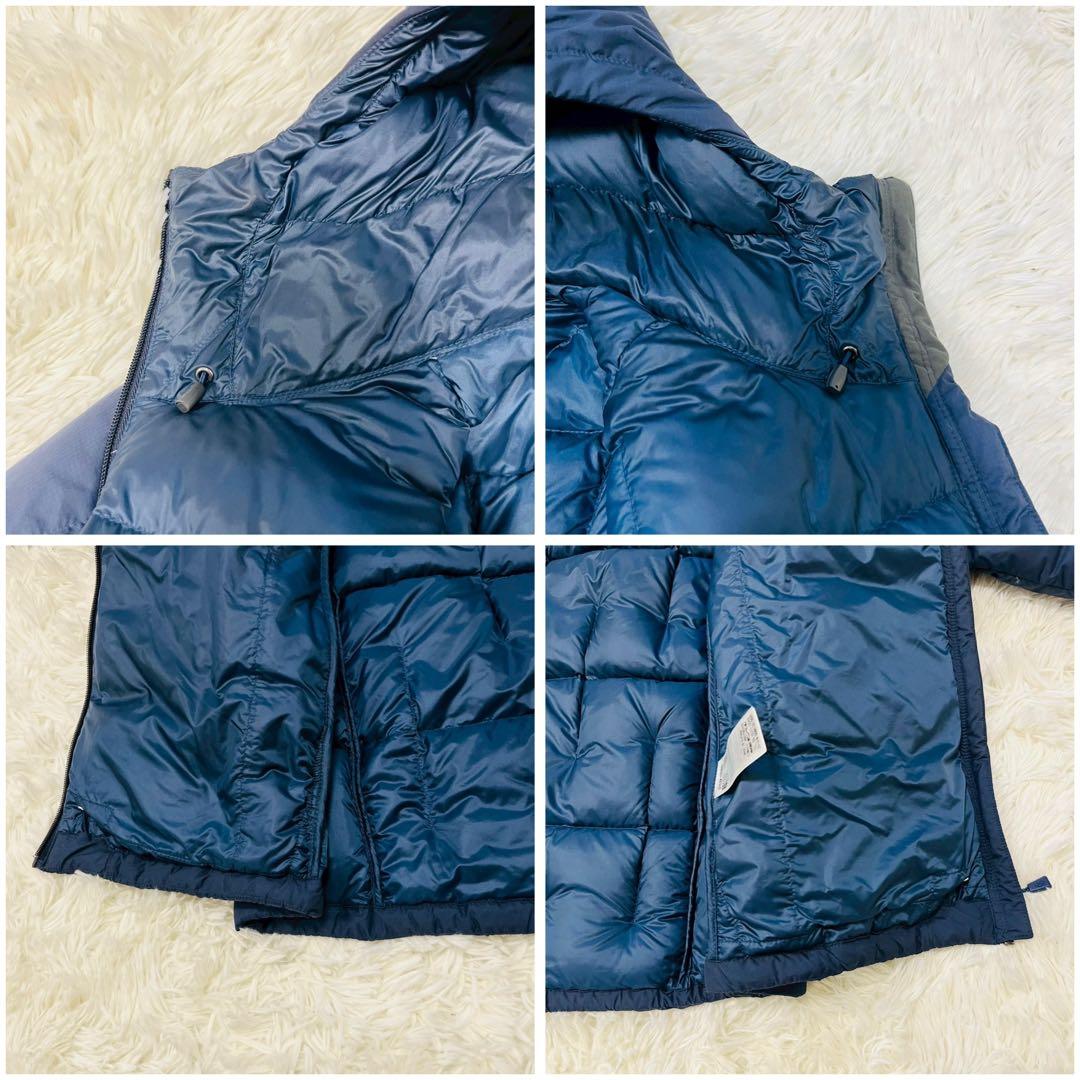 モンベル　ネージュダウンパーカ　スタッフバッグなし L ネイビー