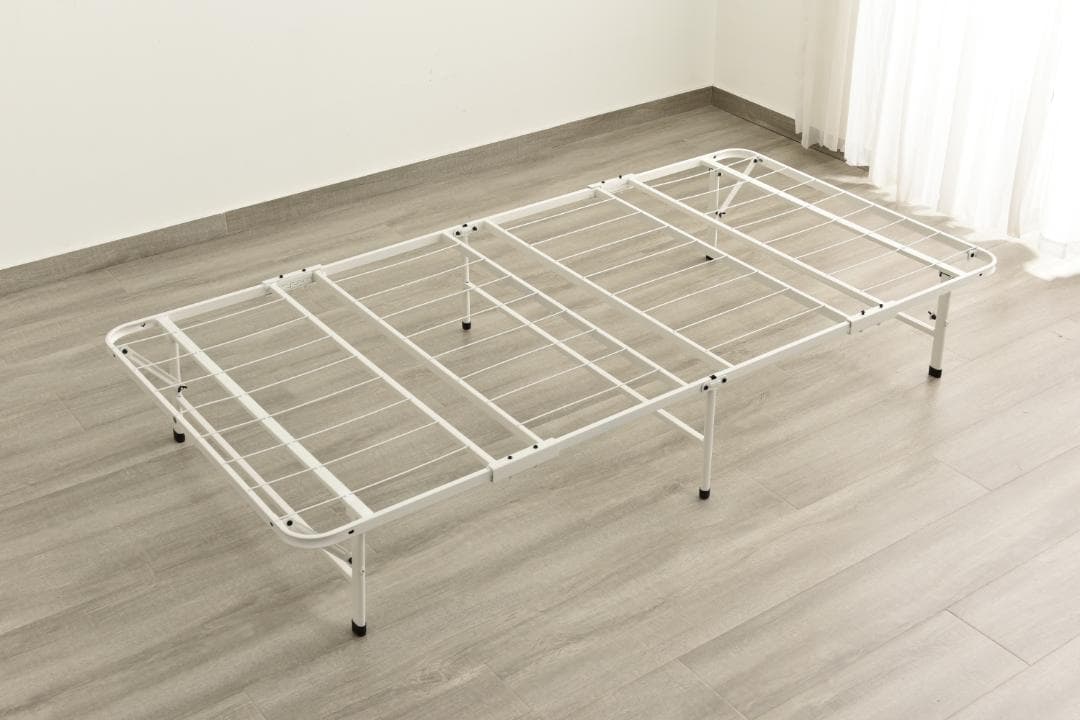 パイプベッド 折りたたみベッド シングル 組立簡単 ベッド 耐荷重200kg