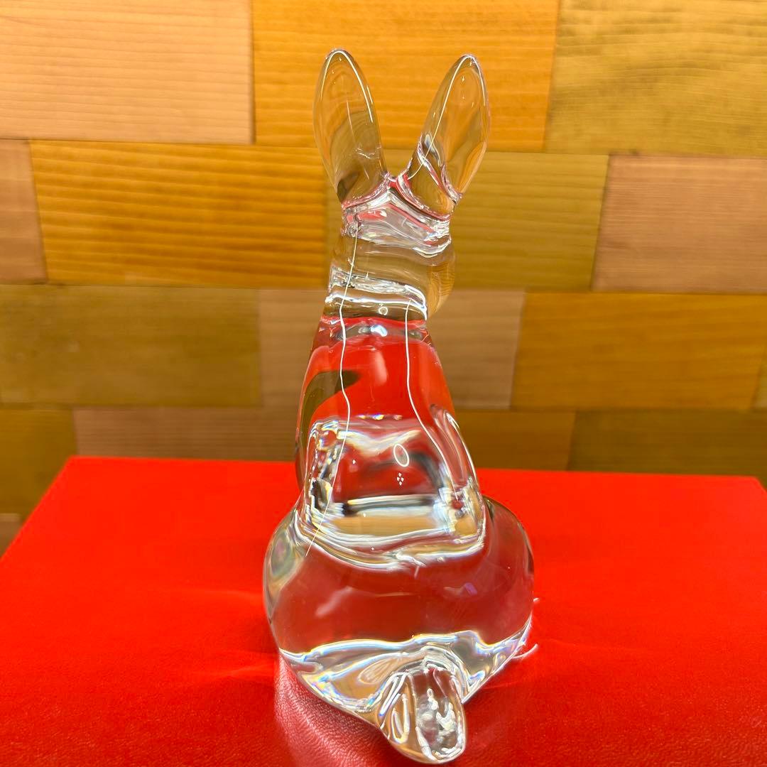 【美品】Baccarat バカラ 干支 オーナメント　 うさぎ　卯