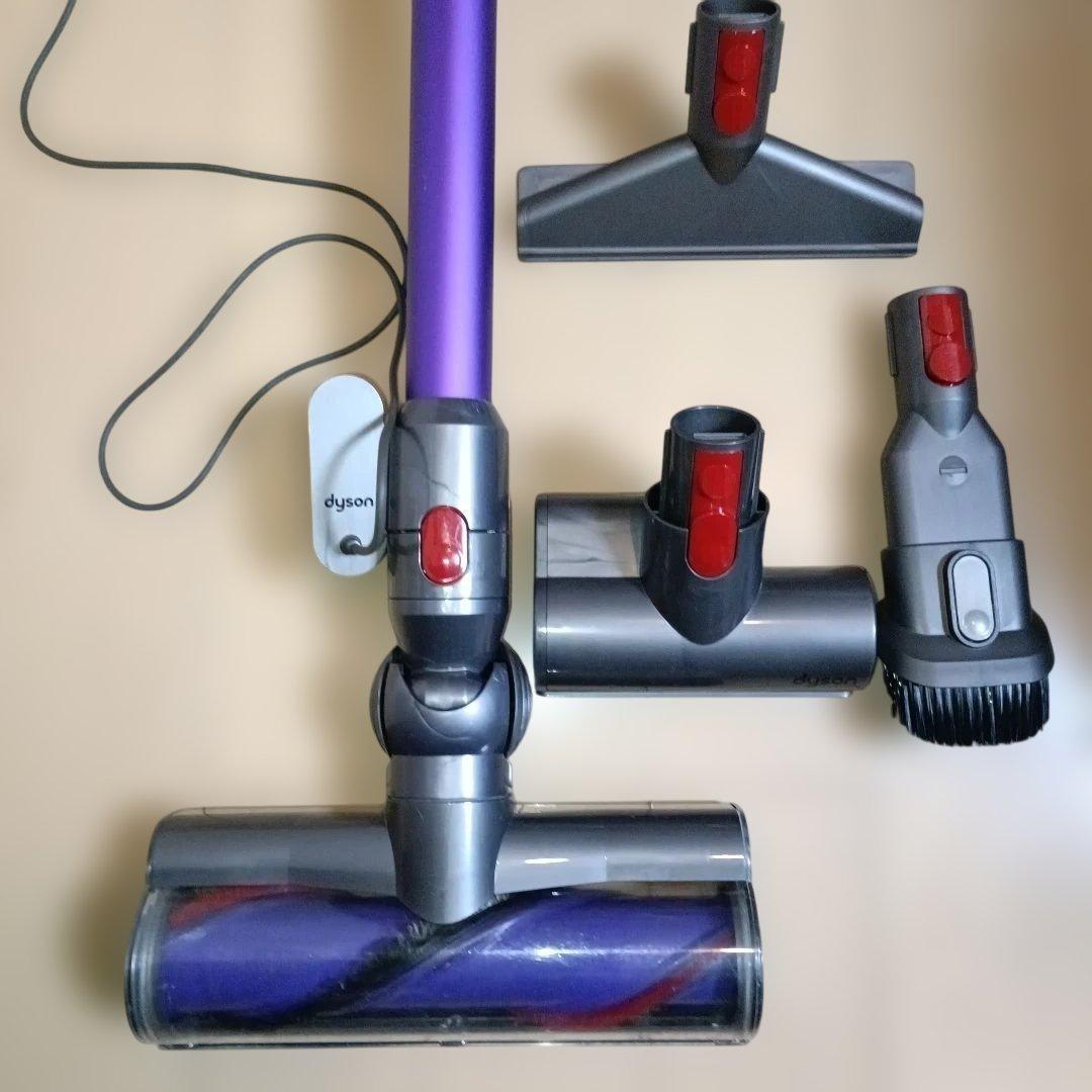 送料込6千円引済美品 V8SV10Kスティック&ハンディ稼働36分30秒MAX可