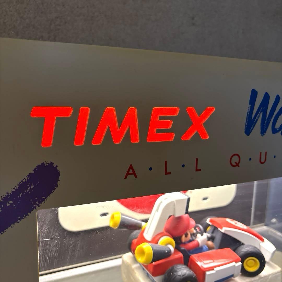 80s タイメックス　ショーケース　店舗用　ファイヤーキング　アメトイ　ミニカー