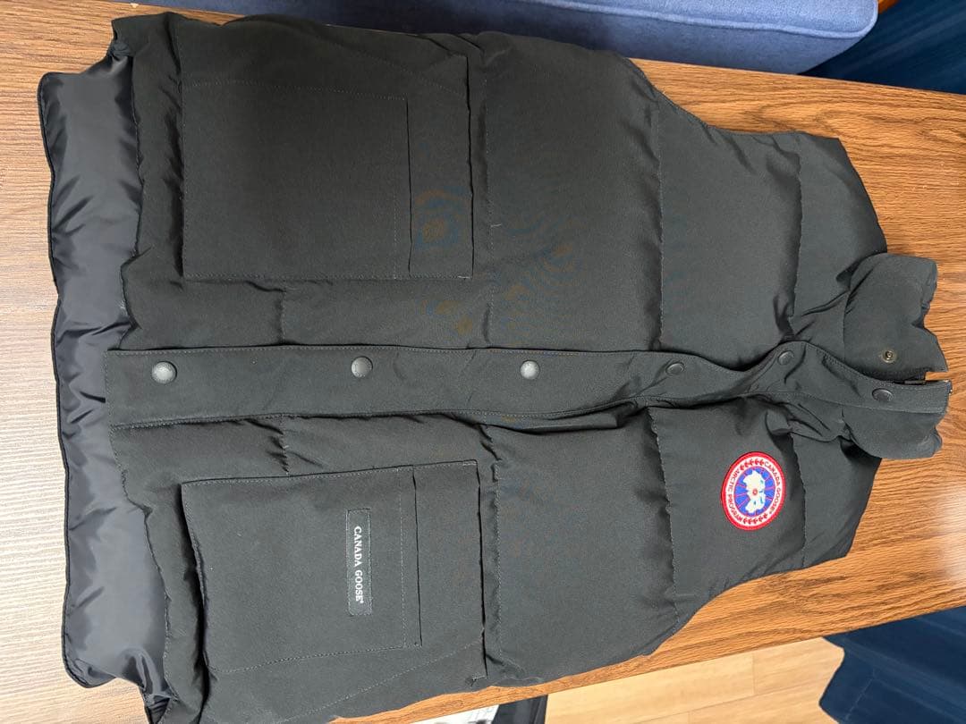   ブラック ダウンベスト XS