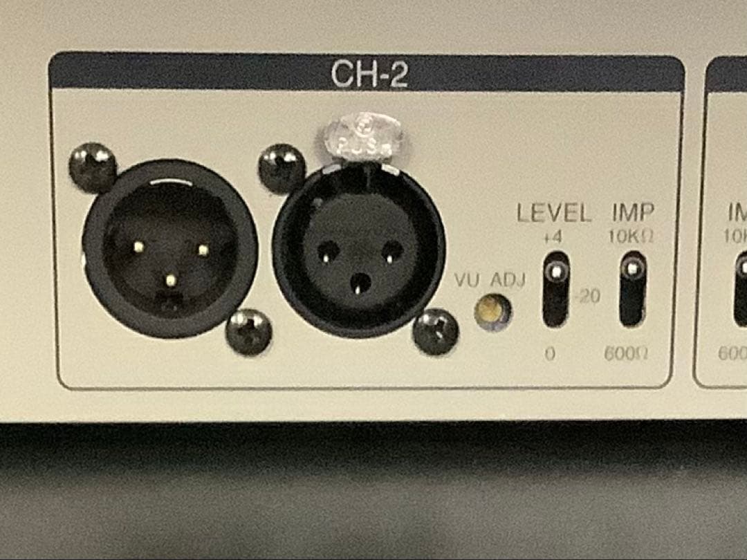 YAMAHAアナログミキサーMV800 VU メーター 6uラックのset