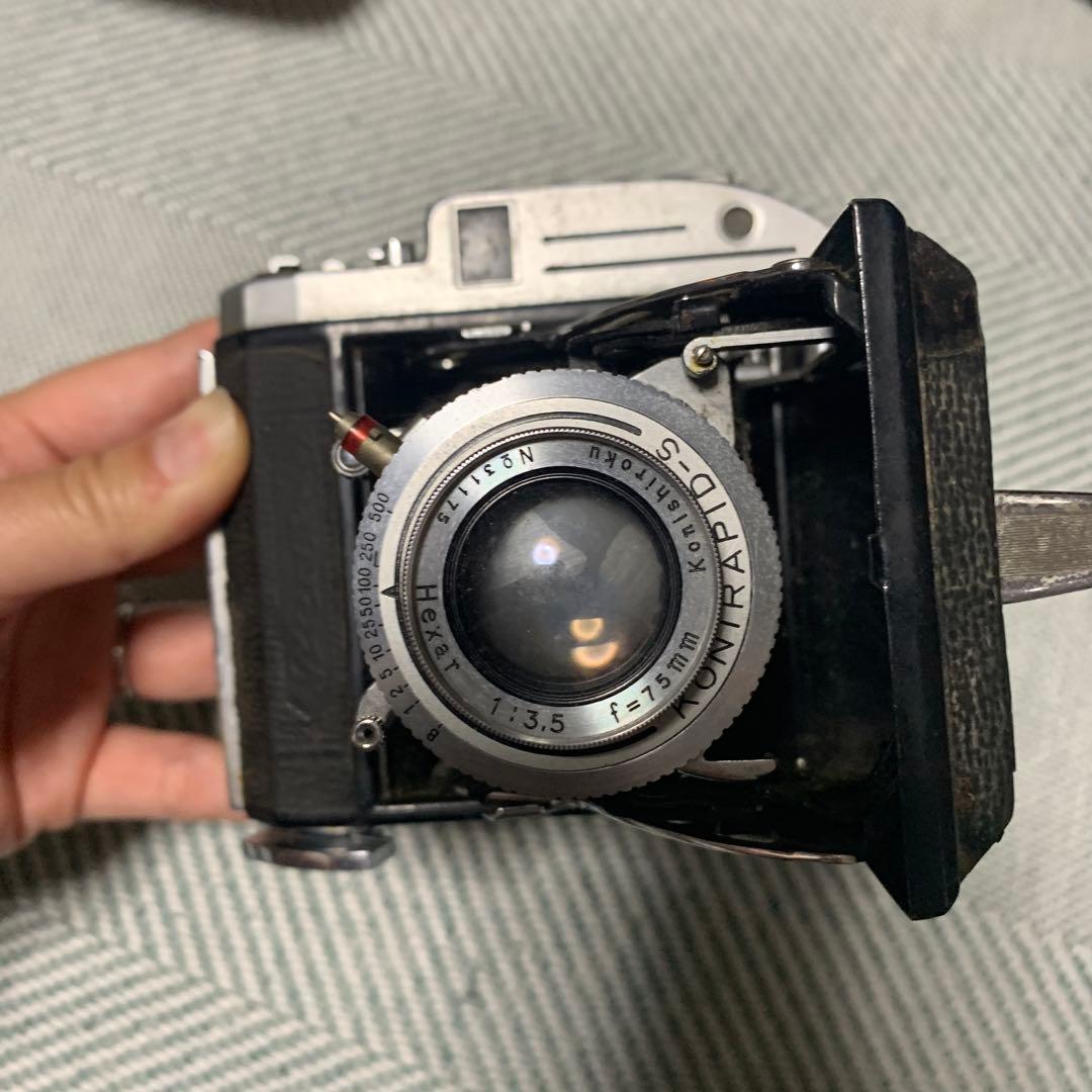 コニカ　Pearl Ⅱ マスダ光機製　マスミーⅢ 蛇腹カメラ　ジャンク品