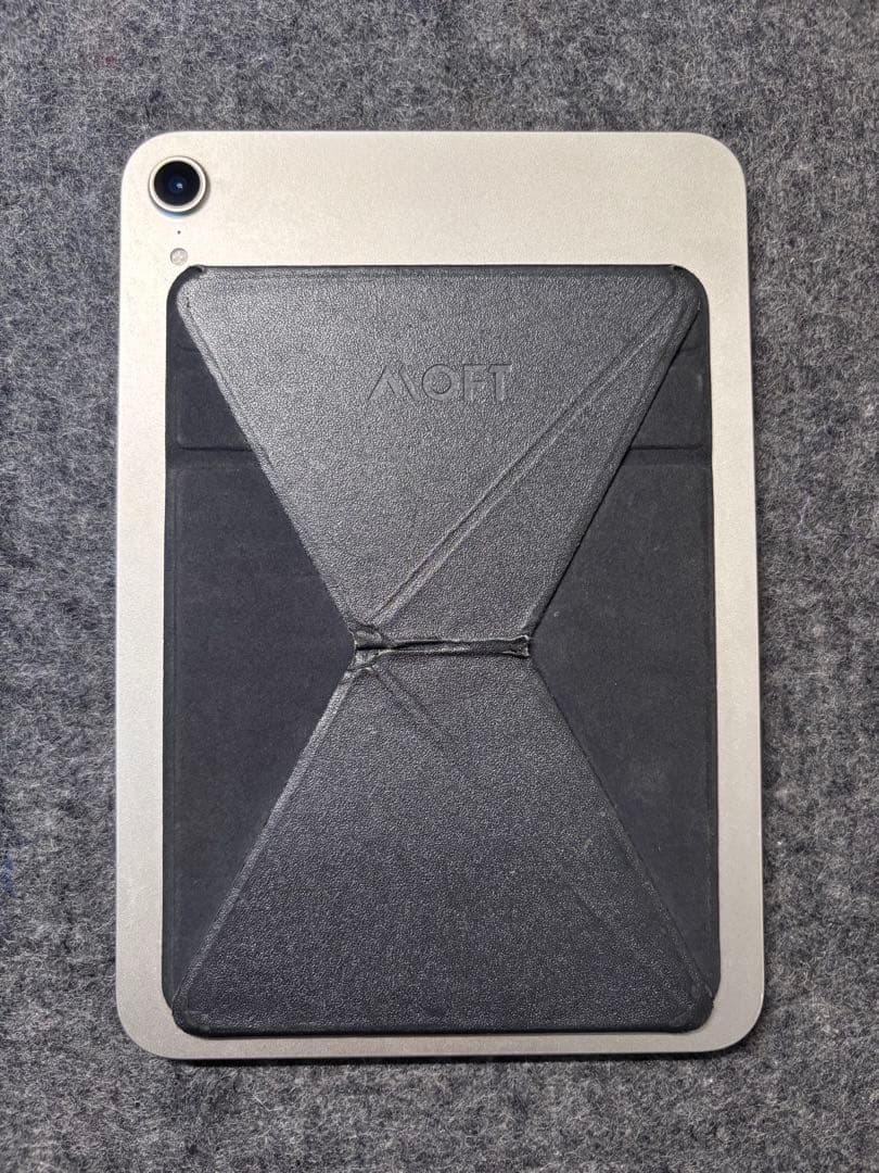 iPad mini 6 64GB スターライト +MOFTスタンド・ストラップ付