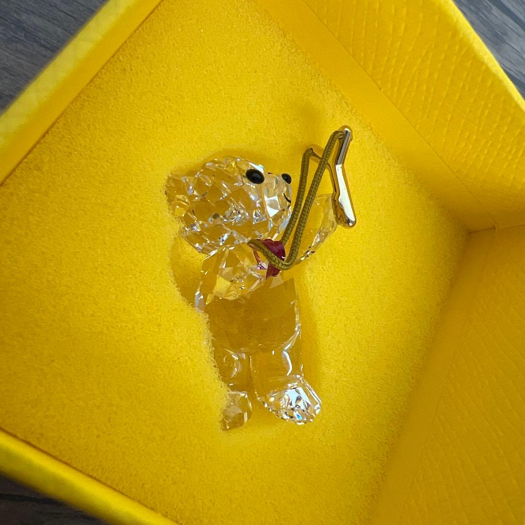 置物 12621Swarovski Kris Bear Sending YouLove