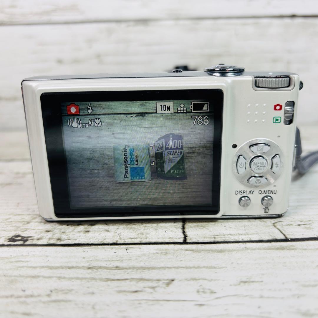 【動作良好】Panasonic LUMIX DMC-FX37 ホワイト