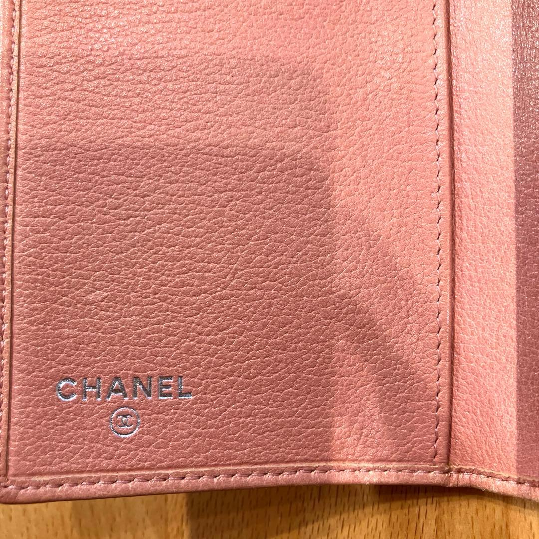 【博多】CHANEL カメリア　名刺入れ