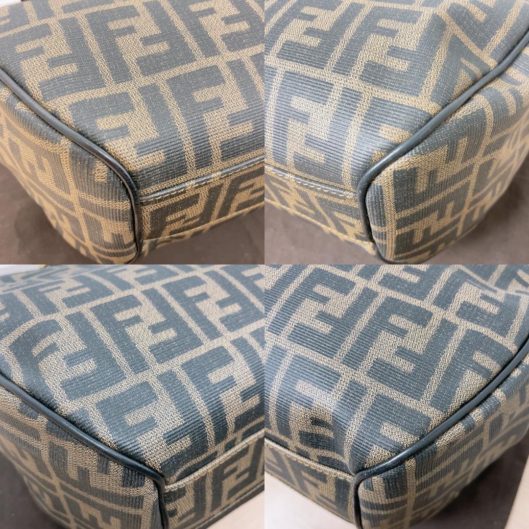 FENDI フェンディ ズッカ柄 ハンドバッグ ワンハンド レディース ズッカ