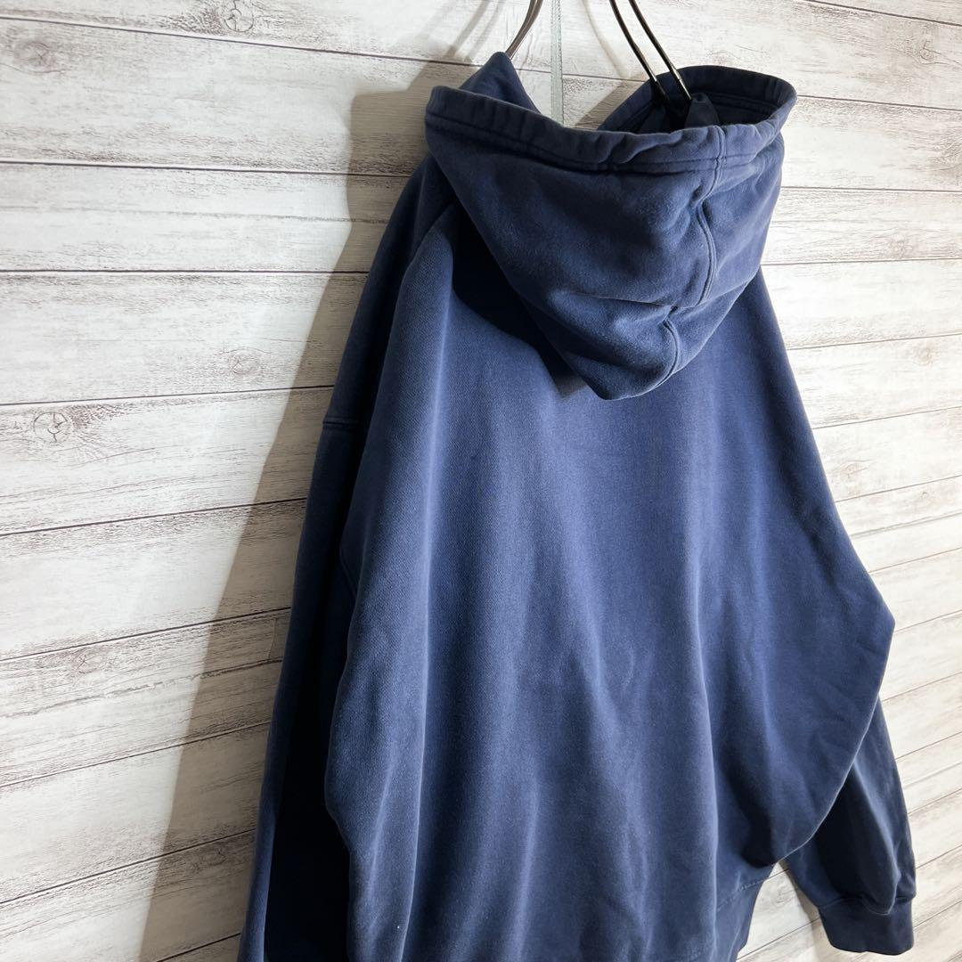 【入手困難!!】ナイキ ✈︎刺繍 アーチロゴ ミシガン州 ゆるだぼ 裏起毛 肉厚