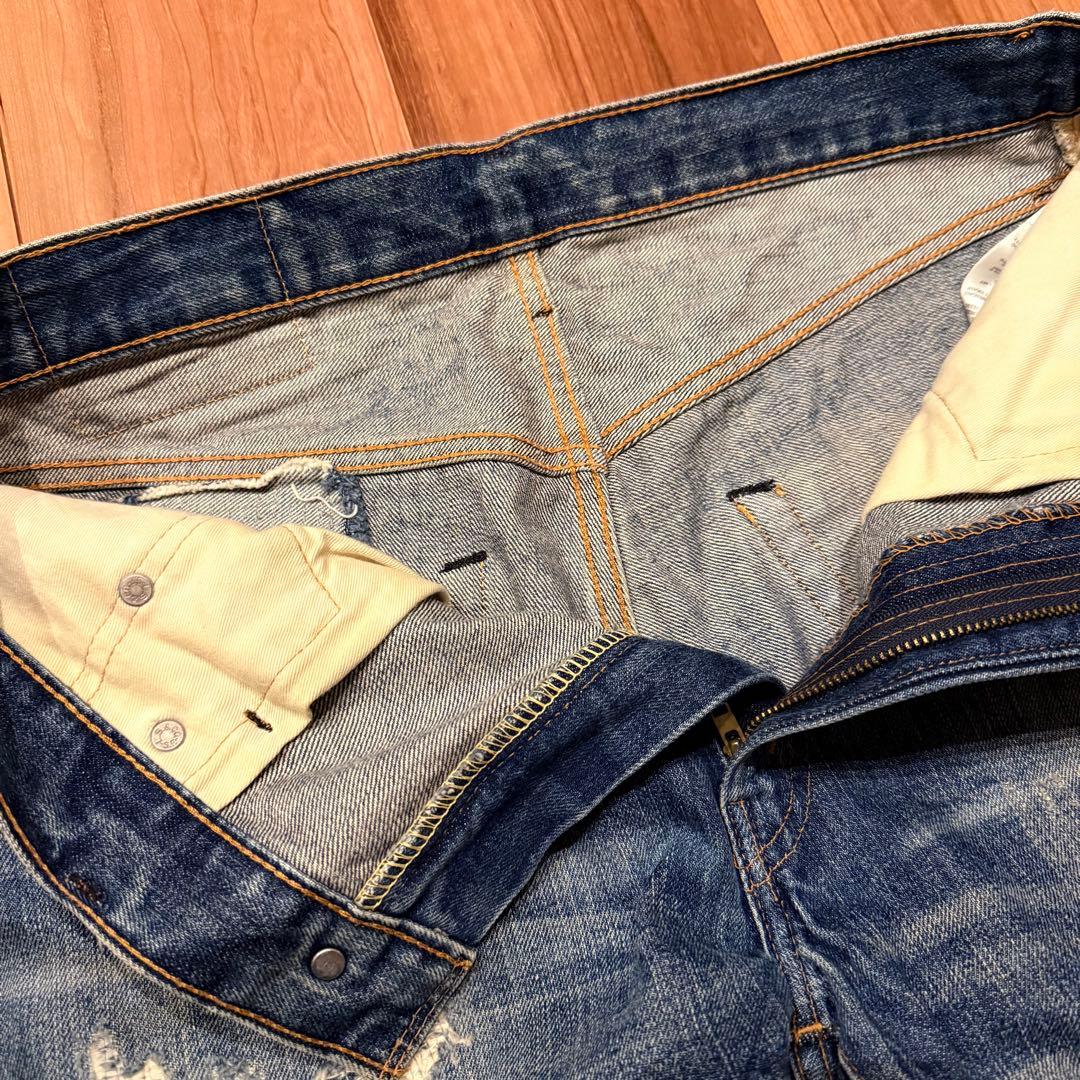 【フルリペア！】LEVI‘S 505 LVC1967 W32【鬼ヒゲ！ハチノス】
