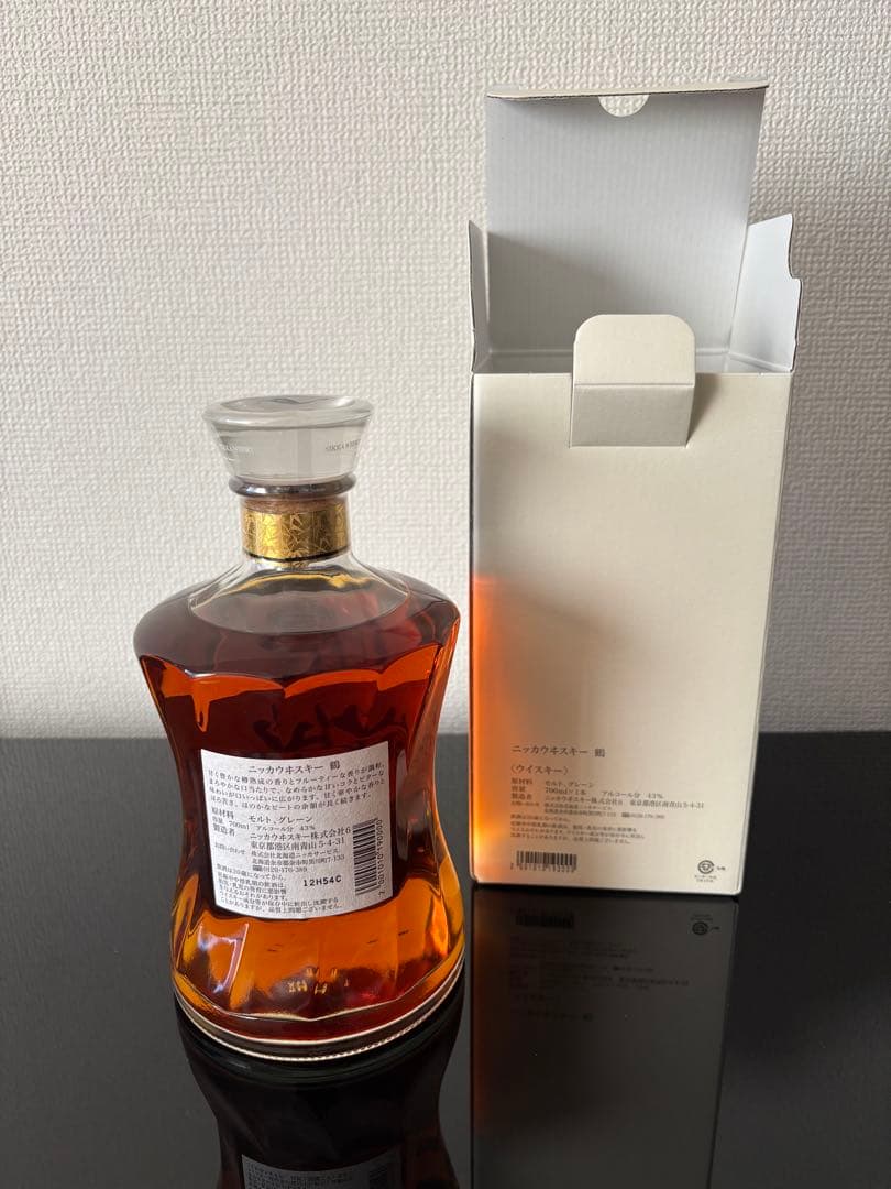 【新品未開封】鶴　700ml 余市蒸留所限定 ニッカウヰスキー　ショッパー付き