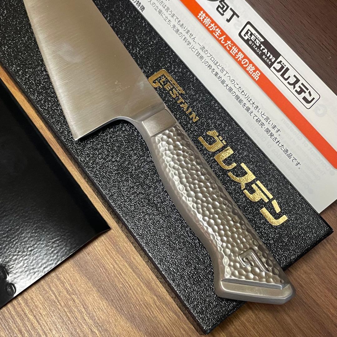 グレステン 包丁 420TM ガラスキ 箱付 美品